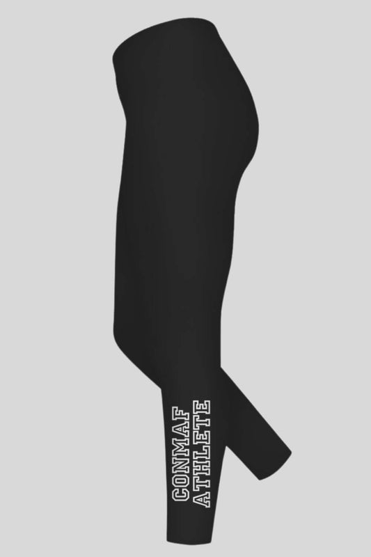 Seitenansicht Athlete Leggings Black für Frauen